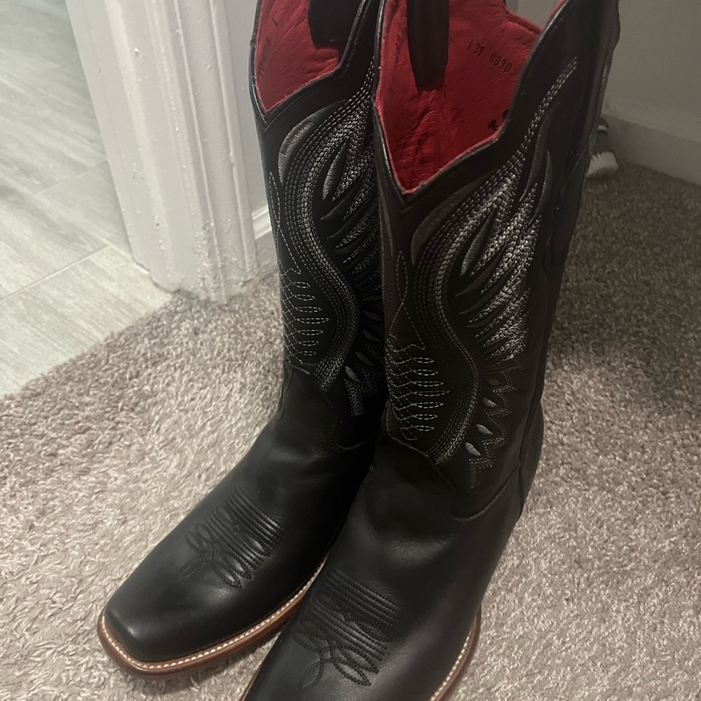 Los Altos Black Dubai Boots Vergel Women’s Size 12
